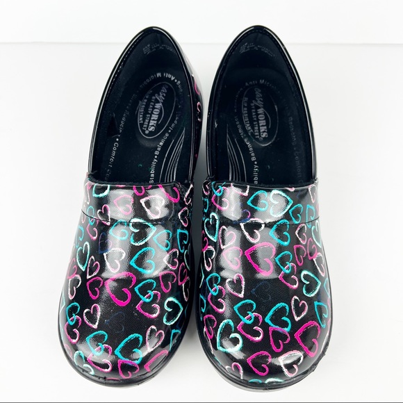 EASY WORKS BY EASY STREET LAURIE WORK SLIP-ON SZ 8.5 - Picture 3 of 7